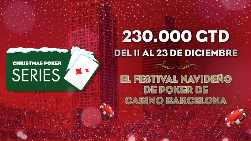 Casino Barcelona revoluciona las Christmas Poker Series