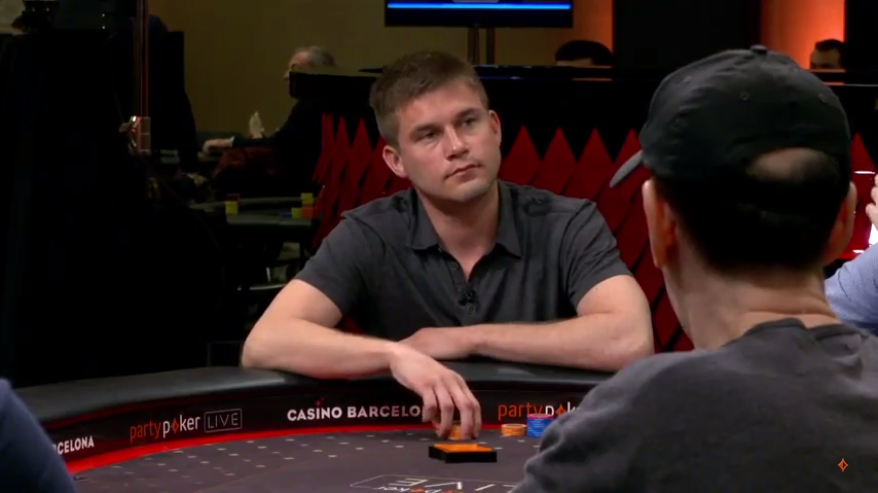 Byron Kaverman termina 6.º en el Super High Roller