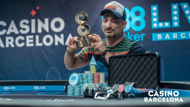 Adrian Costin Constantin, campeón del Main Event del 888poker LIVE Barcelona