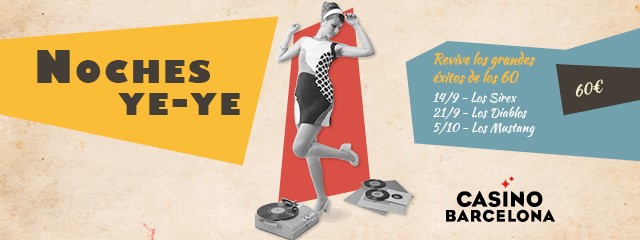 Casino Barcelona revive los grandes éxitos de los 60’s