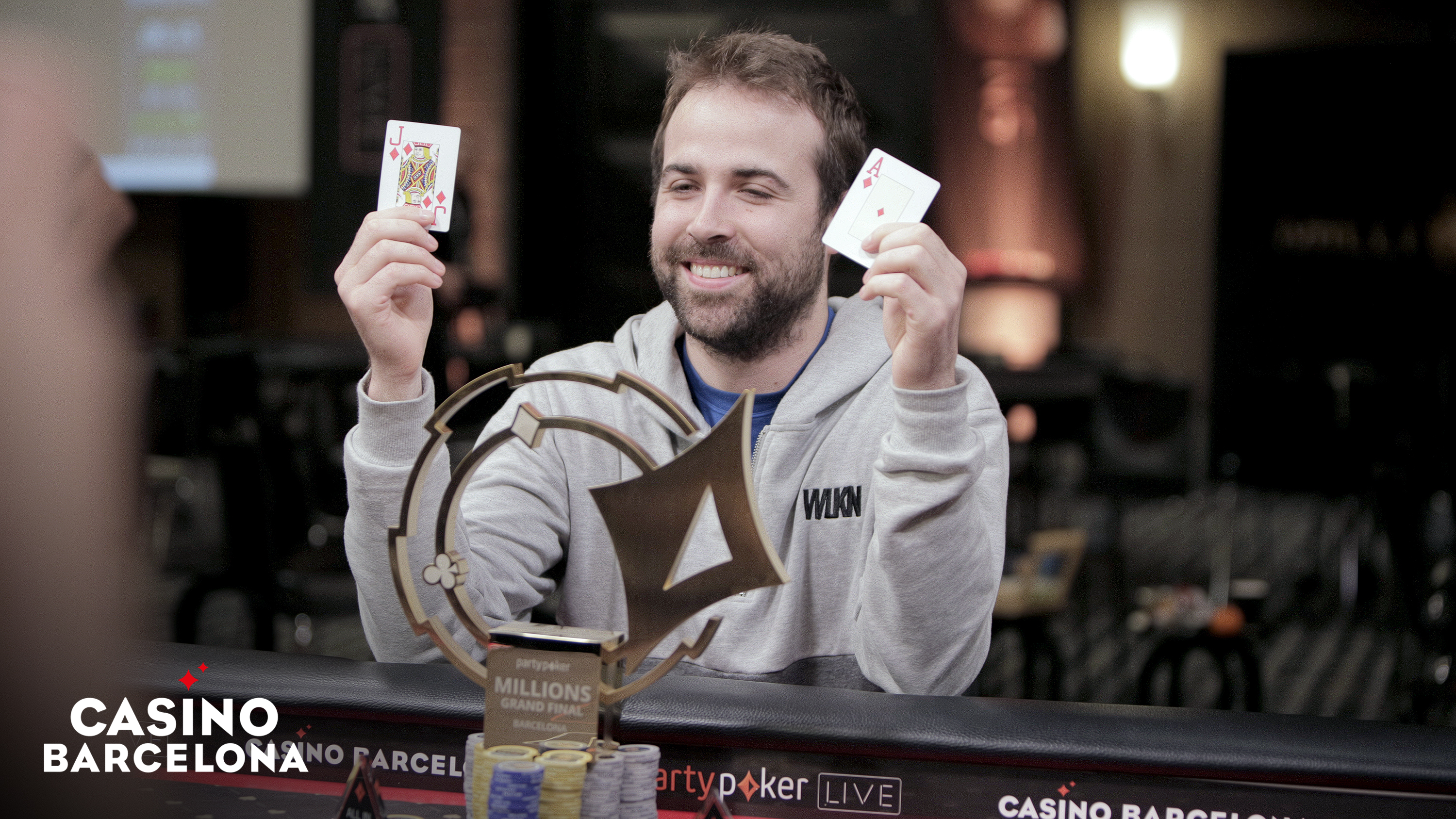 Pascal Lefrancois campeón del Main Event de la Gran Final del partypoker MILLIONS Barcelona 2018