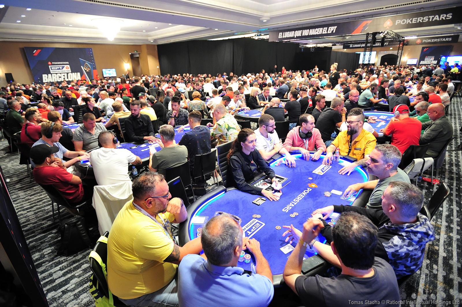 Casino Barcelona acoge el PokerStars European Poker Tour más grande de la historia