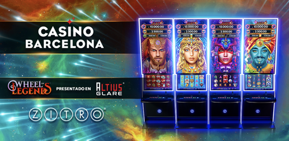 Wheel of Legends de Zitro llega a   Casino Barcelona