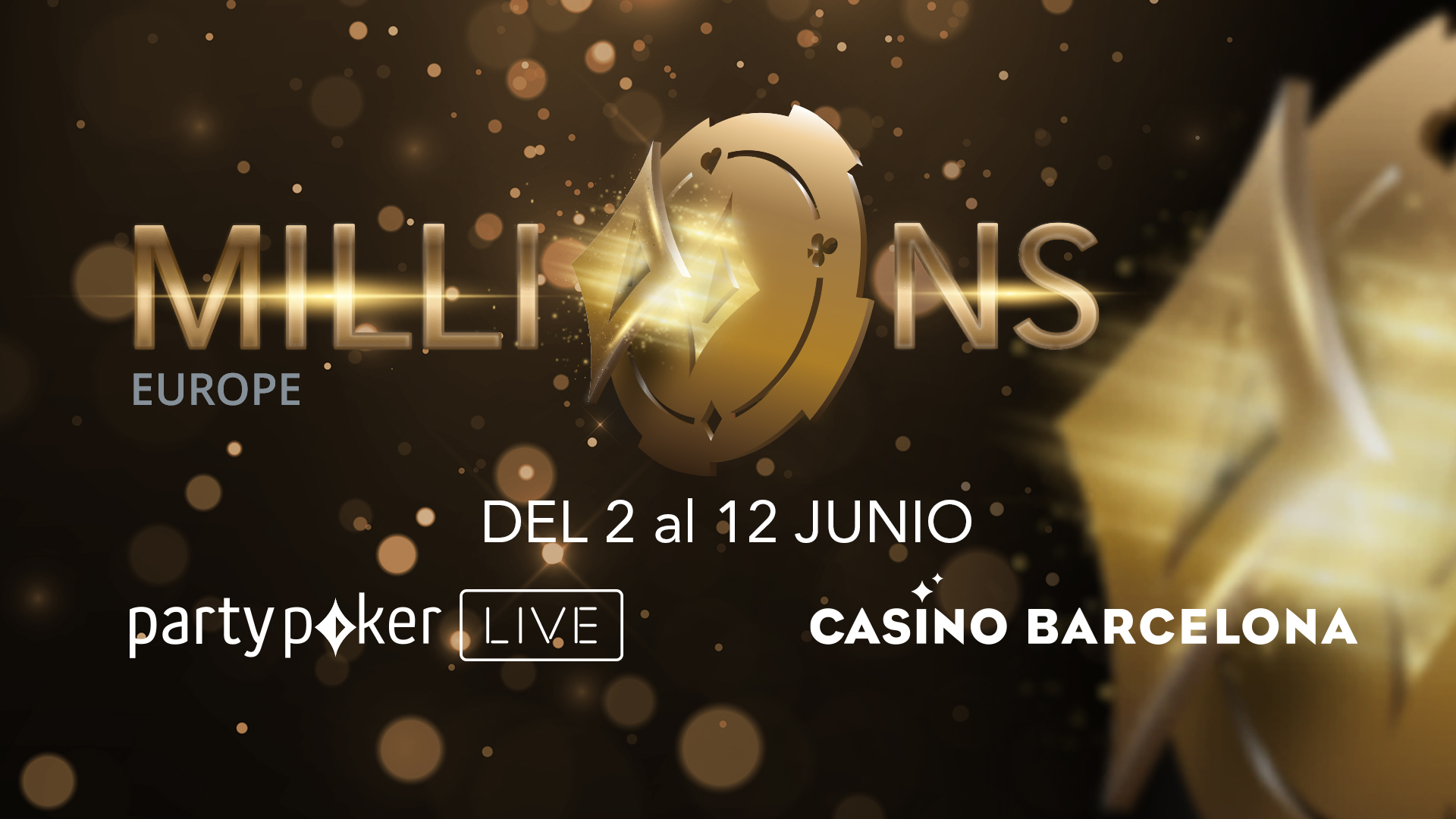 Todo listo para la disputa del MILLIONS Europe en Casino Barcelona