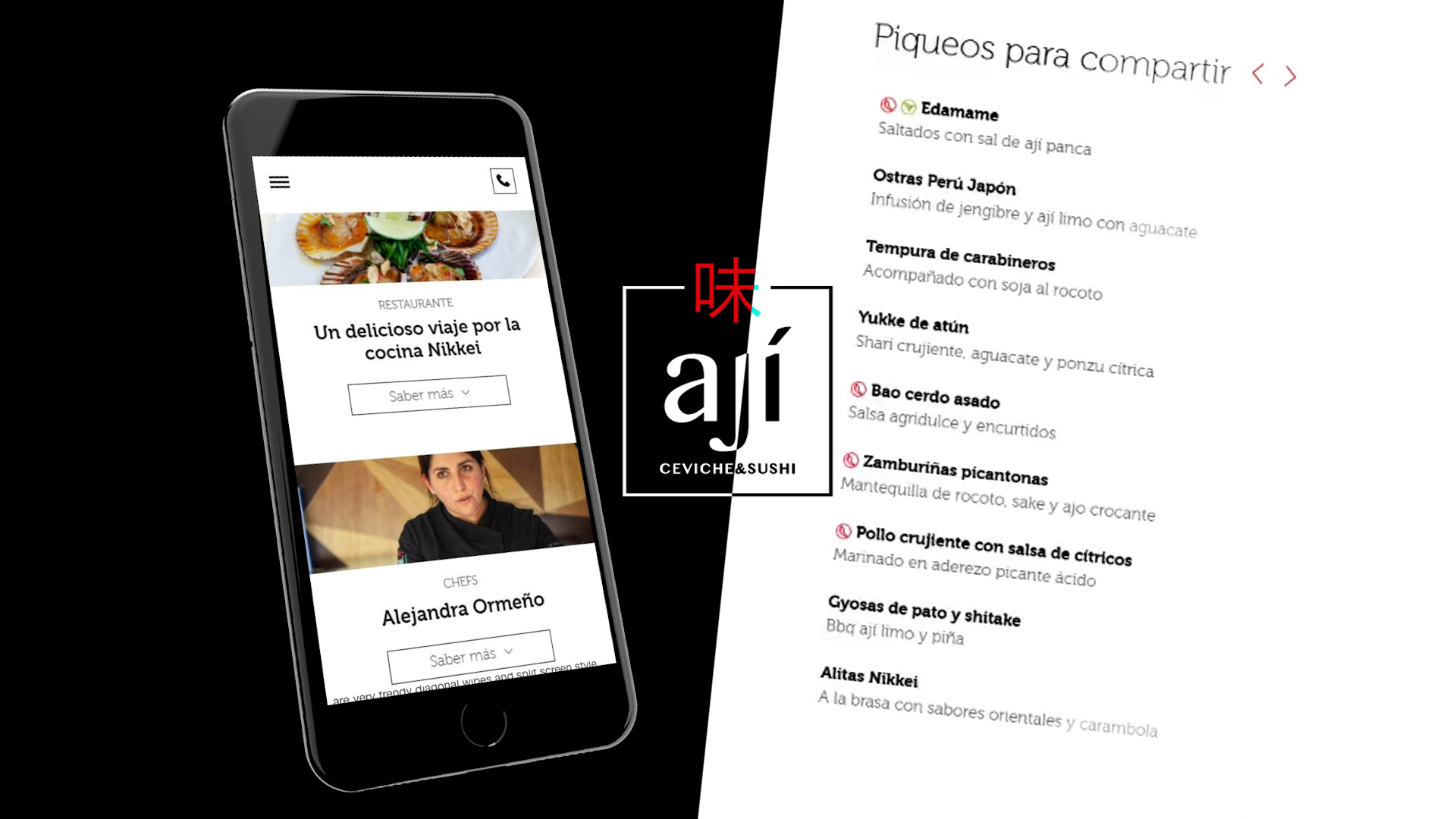 El Restaurante Ají estrena nueva página web
